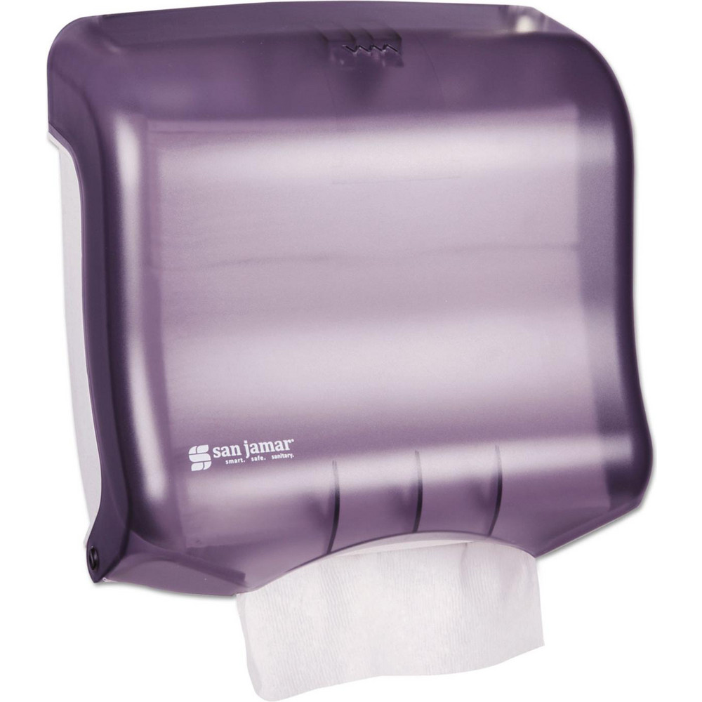 San Jamar Paper Towel Dispensers: Dispenser Type: Towel; Dispenser Style: Manual; Towel Compatibility: Multifold; Activation Method: Manual - SJMT1750TBKRD