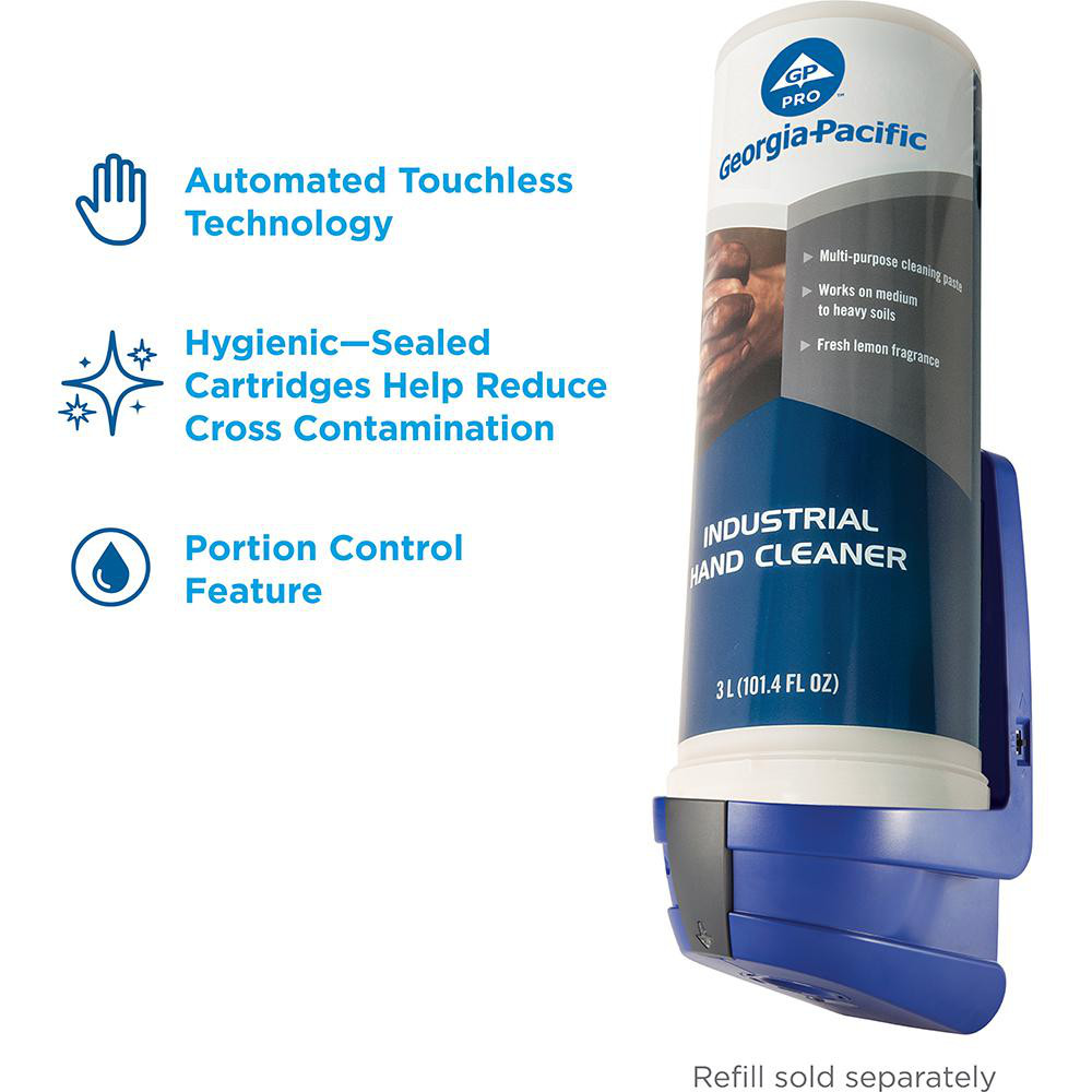 Georgia Pacific Georgia-Pacific Automatic Touchless Industrial Hand Cleaner Dispenser, Blue - 54010