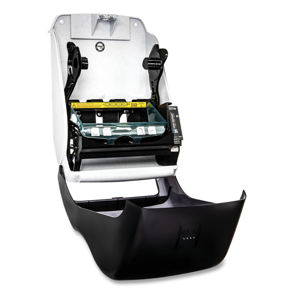 San Jamar Paper Towel Dispensers: Dispenser Type: Towel; Dispenser Style: Hands-Free; Towel Compatibility: Roll; Activation Method: Hands-Free - SJMT1300TBK