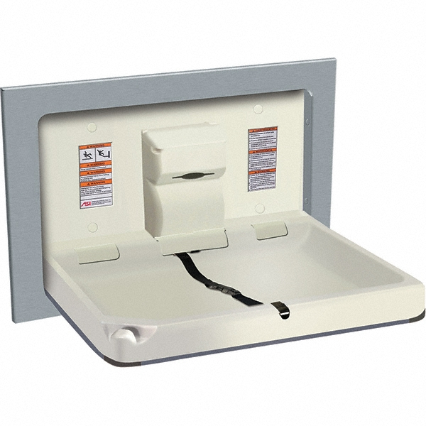 ASI-American Specialties, Inc. Baby Changing Stations: Vertical, Surface Mounted, 39-5/32 - 9017-9