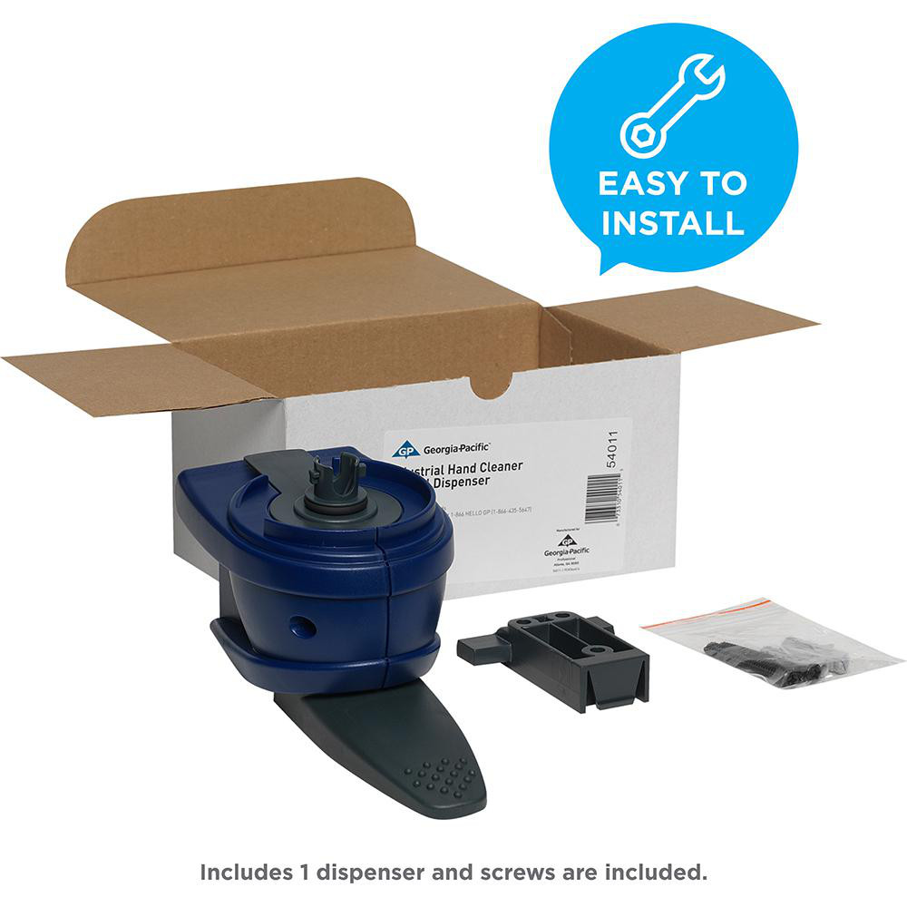 Georgia Pacific Georgia-Pacific Manual Industrial Hand Cleaner Dispenser, Blue - 54011