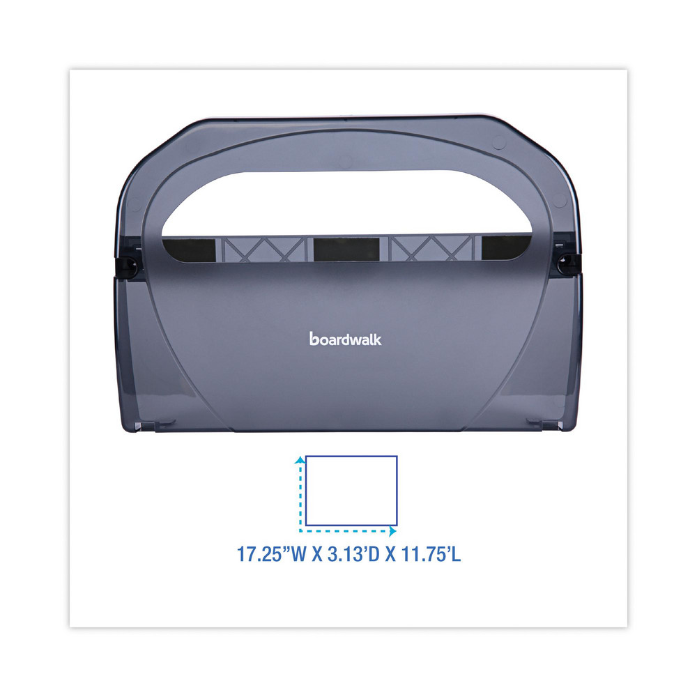 Boardwalk Toilet Seat Cover Dispensers: Plastic, Pull, 100, Boardwalk® K1000 - BWKTS510SBBWEA