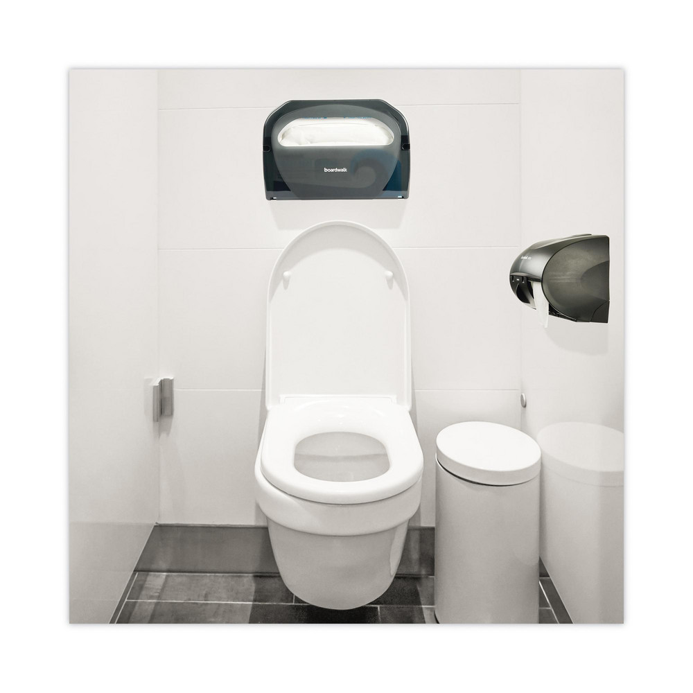 Boardwalk Toilet Seat Cover Dispensers: Plastic, Pull, 100, Boardwalk® K1000 - BWKTS510SBBWEA