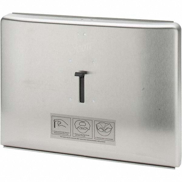 Boardwalk Toilet Seat Cover Dispensers: Plastic, Pull, 100, Boardwalk® K1000 - BWKTS510SBBWEA