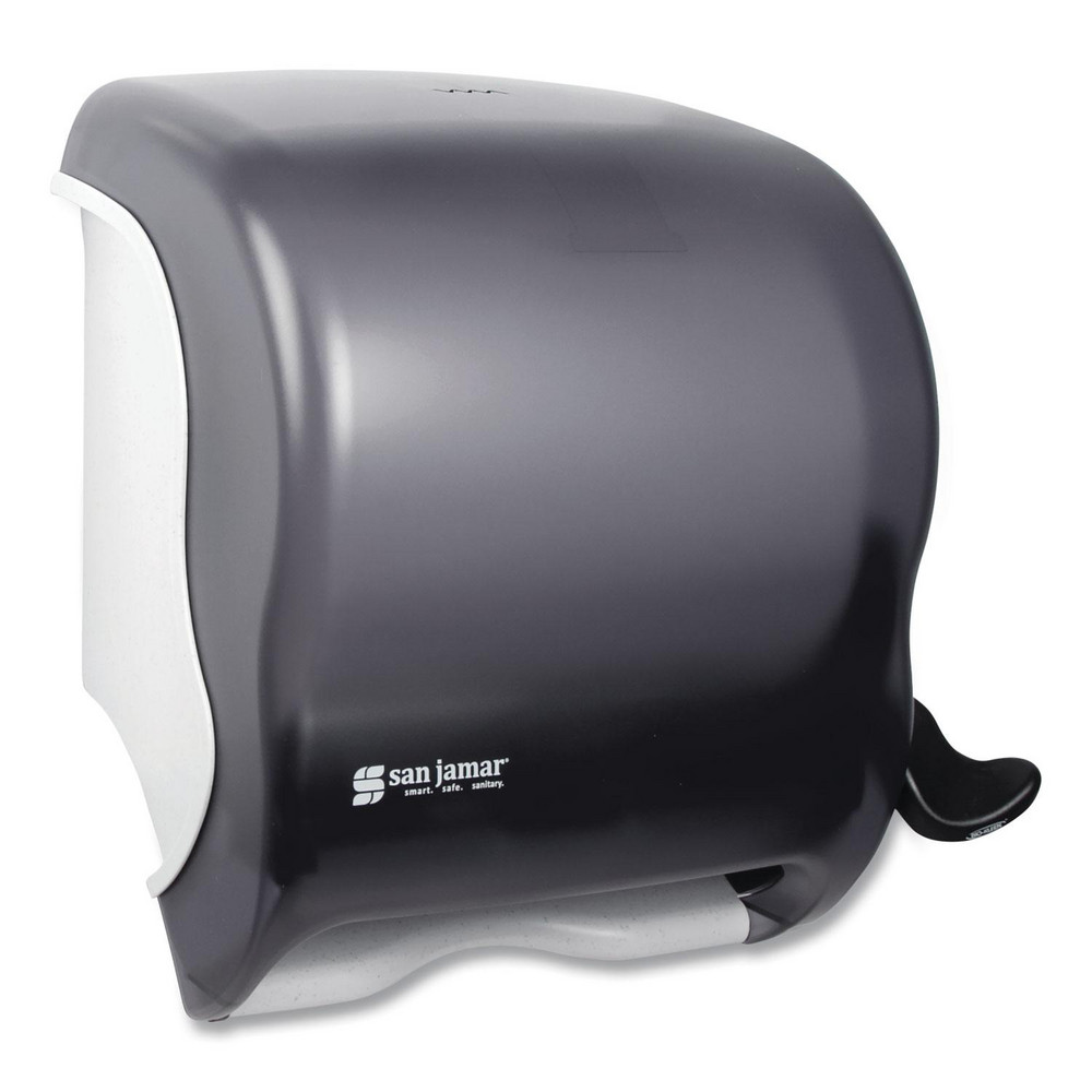 San Jamar Paper Towel Dispensers: Dispenser Type: Towel; Dispenser Style: Manual; Towel Compatibility: Roll; Activation Method: Crank Handle - SJMT950TBK