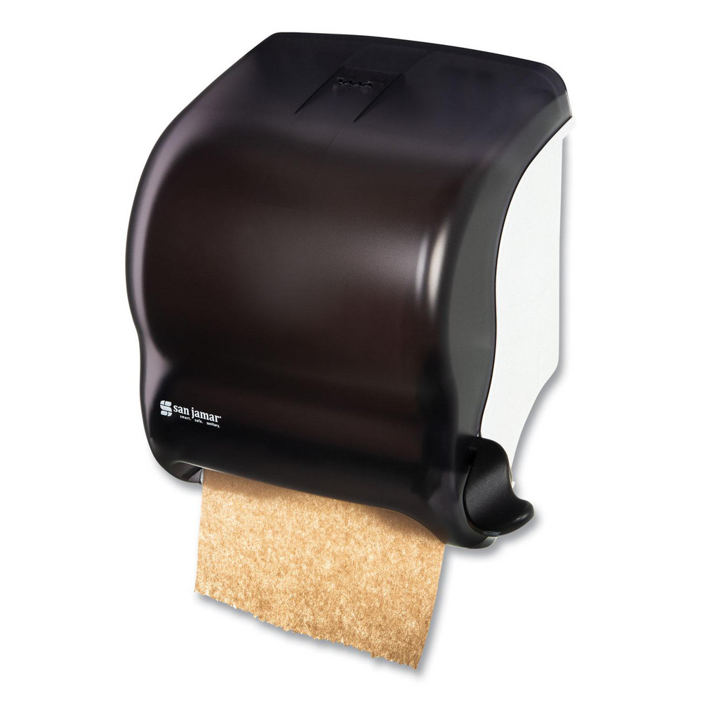 San Jamar Paper Towel Dispensers: Dispenser Type: Towel; Dispenser Style: Manual; Towel Compatibility: Roll; Activation Method: Crank Handle - SJMT950TBK