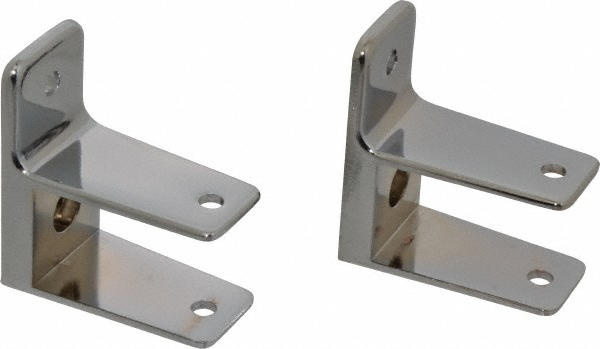 Bradley Washroom Partition Pilaster to Wall Bracket Kit - HDWT-Z3FF
