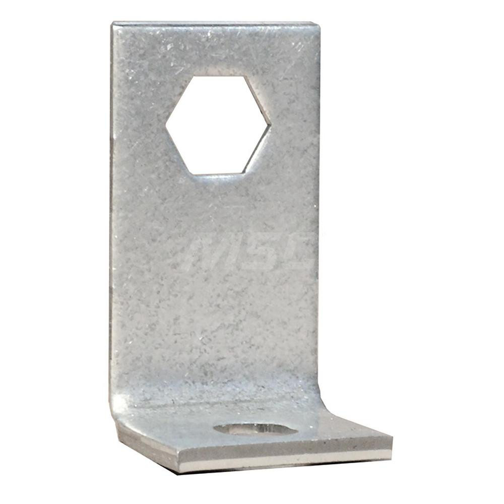 Bradley Washroom Partition Pilaster to Wall Bracket Kit - HDWT-Z3FF