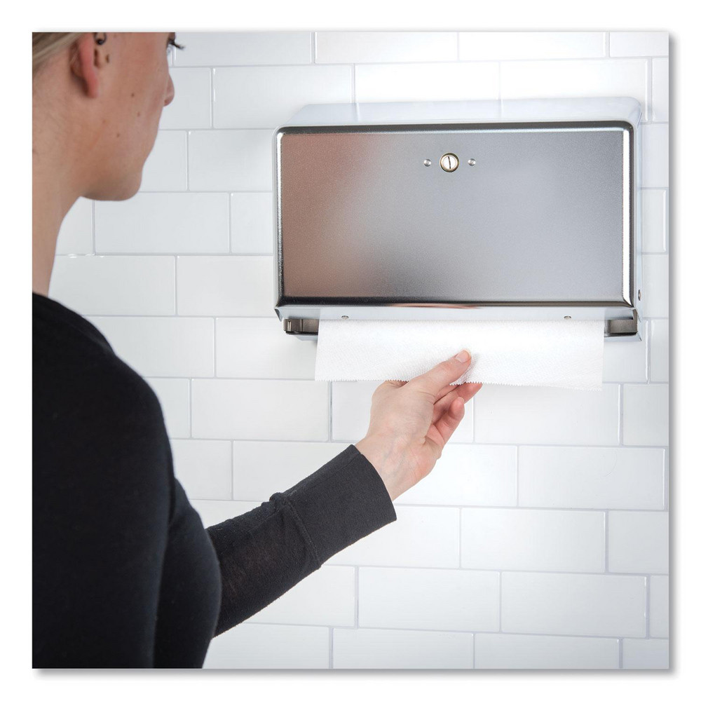 San Jamar Paper Towel Dispensers: Dispenser Type: Towel; Dispenser Style: Manual; Towel Compatibility: Multifold; Activation Method: Manual - SJMT1950XC
