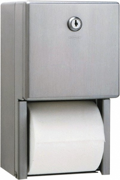 Kimberly-Clark Professional Recessed Coreless Standard Roll Adapter "E" Kit, Stainless Steel, 6.75" x 6.25" x 4.5" (Qty 2) - 09611
