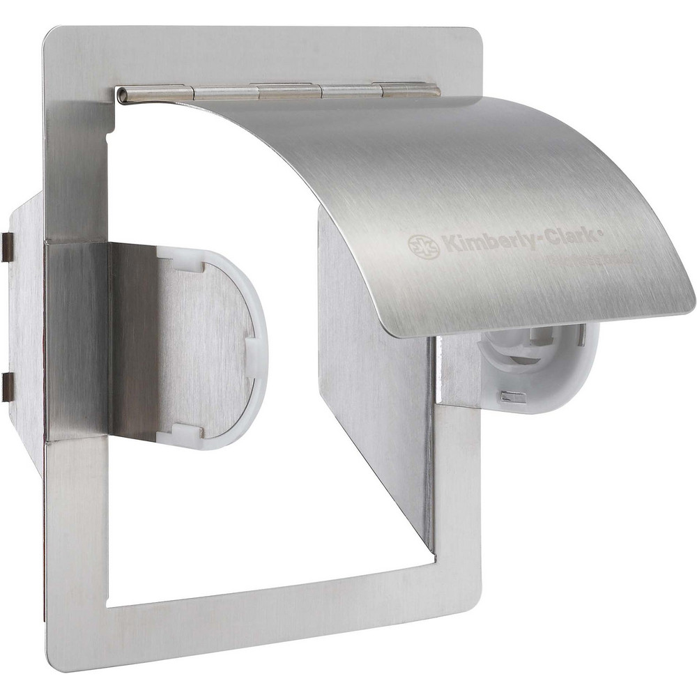 Kimberly-Clark Professional Recessed Coreless Standard Roll Adapter "E" Kit, Stainless Steel, 6.75" x 6.25" x 4.5" (Qty 2) - 09611