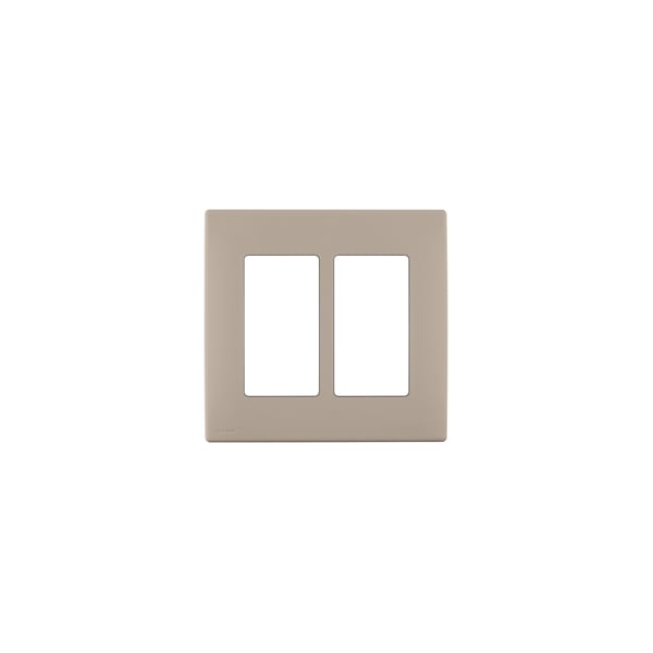 Leviton WALLPLATES RENU 2 GANG WLPLT CAF+ LATTE - REWP2-CA