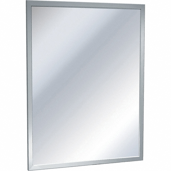 PRO-SAFE 24" Wide x 36" High, Theft Resistant, Rectangle Glass Washroom Mirror - TPM-2436
