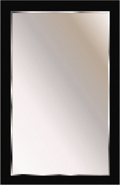 PRO-SAFE 24" Wide x 36" High, Theft Resistant, Rectangle Glass Washroom Mirror - TPM-2436