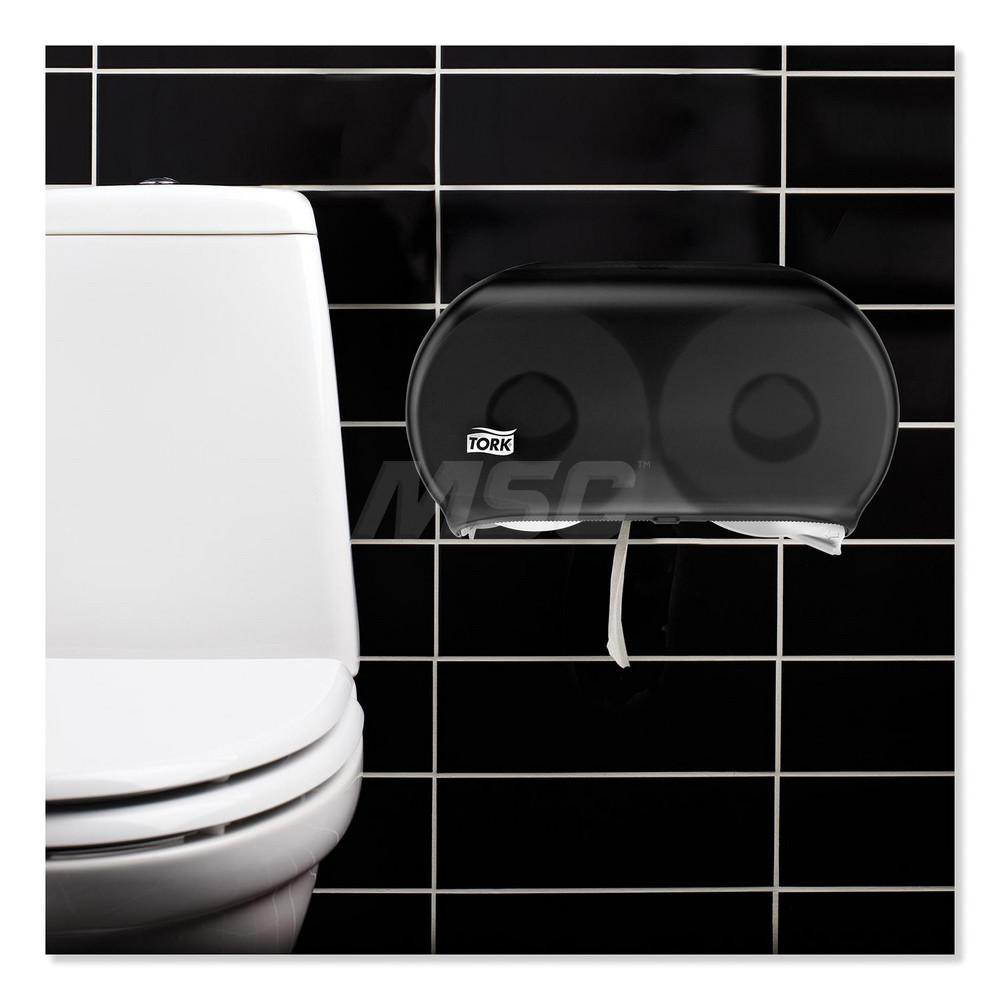 Tork Toilet Tissue Dispensers: Jumbo Roll, Plastic, 2, Tork® T22 Jumbo Roll Bath Tissue - TJ0912A, TJ0921A, TJ0924, TJ0928, TJ9022A - TRK56TR