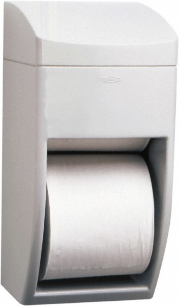 Bobrick Standard Double Roll Stainless Steel Toilet Tissue Dispenser - BOB2888