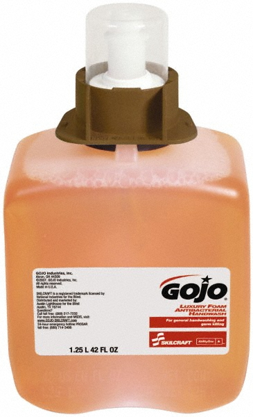 AbilityOne 1250 mL Foam Soap, Lotion & Hand Sanitizer Dispenser - 451000NIB0046USMC