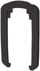 GOJO TRUE FIT Wall Plate for ADX-7, Fits around ADX-7 Dispenser - 8790-BLK-12
