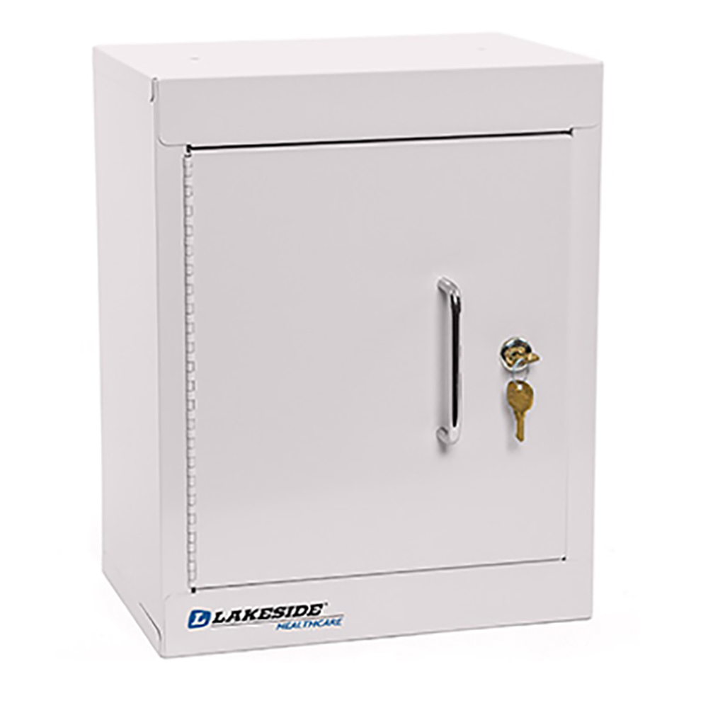 Lakeside Medicine Cabinets; Mounting Style: Wall Mounted; Material: Powder Coated Steel; Depth (Inch): 24; Number of Shelves: 3; Shelf Type: Adjustable; Fixed - LHS-320