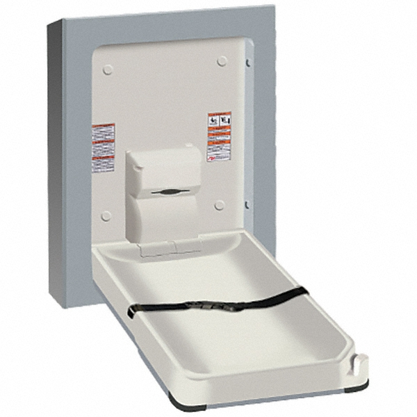 ASI-American Specialties, Inc. Baby Changing Stations: Horizontal, Recessed, 28-1/4 - 9018