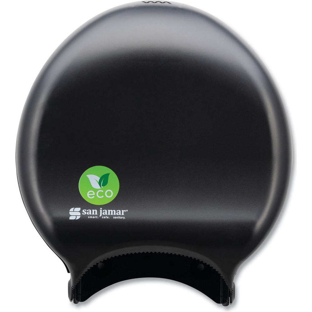 San Jamar Toilet Tissue Dispensers: Jumbo Roll, Plastic, 2, 9" Rolls - SJMR4070SS