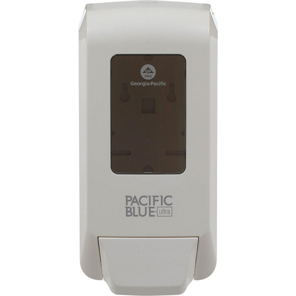 Georgia Pacific Pacific Blue Ultra Wall-Mounted Manual Dispenser For Foaming Hand Soap And Hand Sanitizer, White - 53058