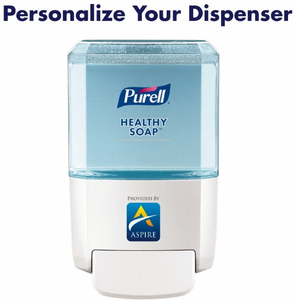 Dial Hand Soap, Lotion & Sanitizer Dispensers: Wall Mounted, Push, Wall, Push - DIA34055