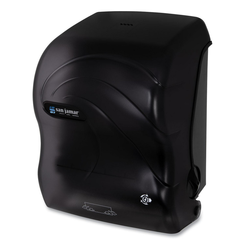 San Jamar Paper Towel Dispensers: Dispenser Type: Towel; Dispenser Style: Hands-Free; Towel Compatibility: Roll; Activation Method: Hands-Free - SJMT7490TBK