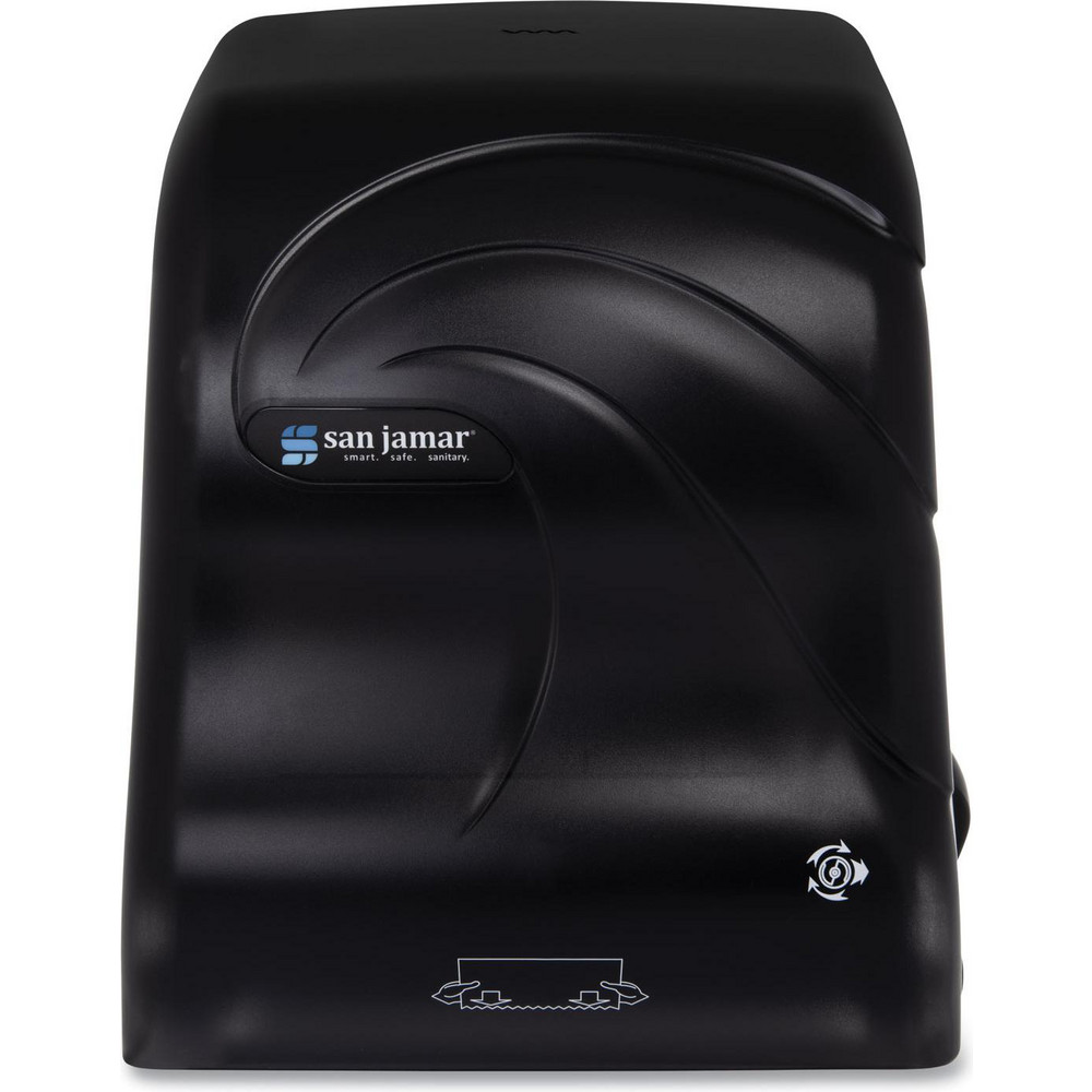 San Jamar Paper Towel Dispensers: Dispenser Type: Towel; Dispenser Style: Hands-Free; Towel Compatibility: Roll; Activation Method: Hands-Free - SJMT7490TBK