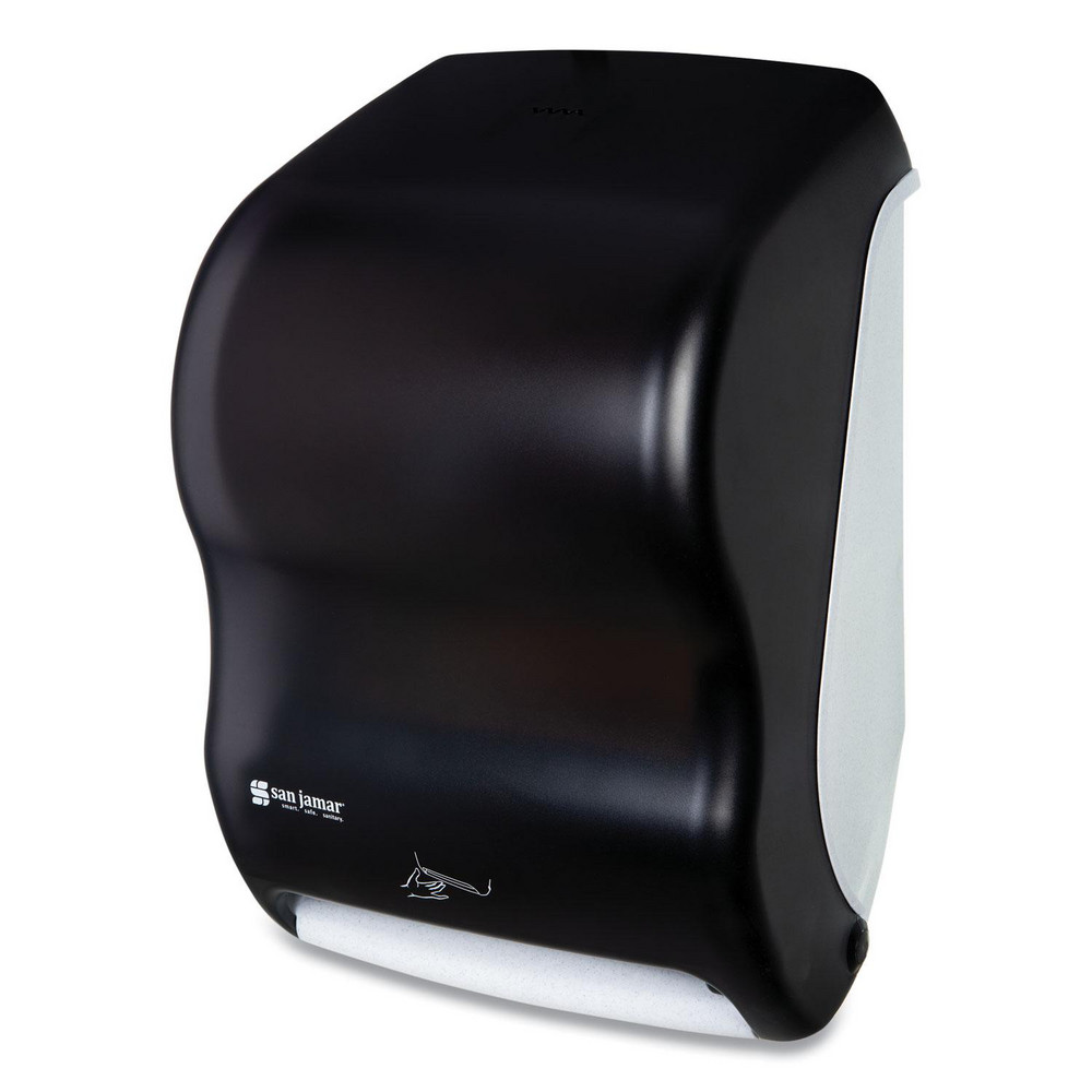 San Jamar Paper Towel Dispensers: Dispenser Type: Towel; Dispenser Style: Hands-Free; Towel Compatibility: Roll; Activation Method: Hands-Free - SJMT1400TBK