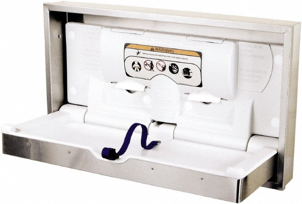 World Dryer Polyethylene & Stainless Steel Baby Changing Station - ABC-300HSR