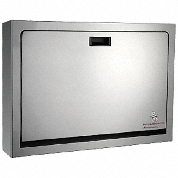 ASI-American Specialties, Inc. Baby Changing Stations: Vertical, Recessed, 39-5/32 - 9017