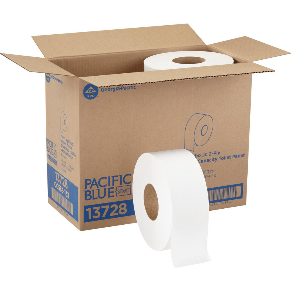 Georgia Pacific Compact Quad 4-Roll Coreless High-Capacity Toilet Paper Dispenser, Black - 56744A