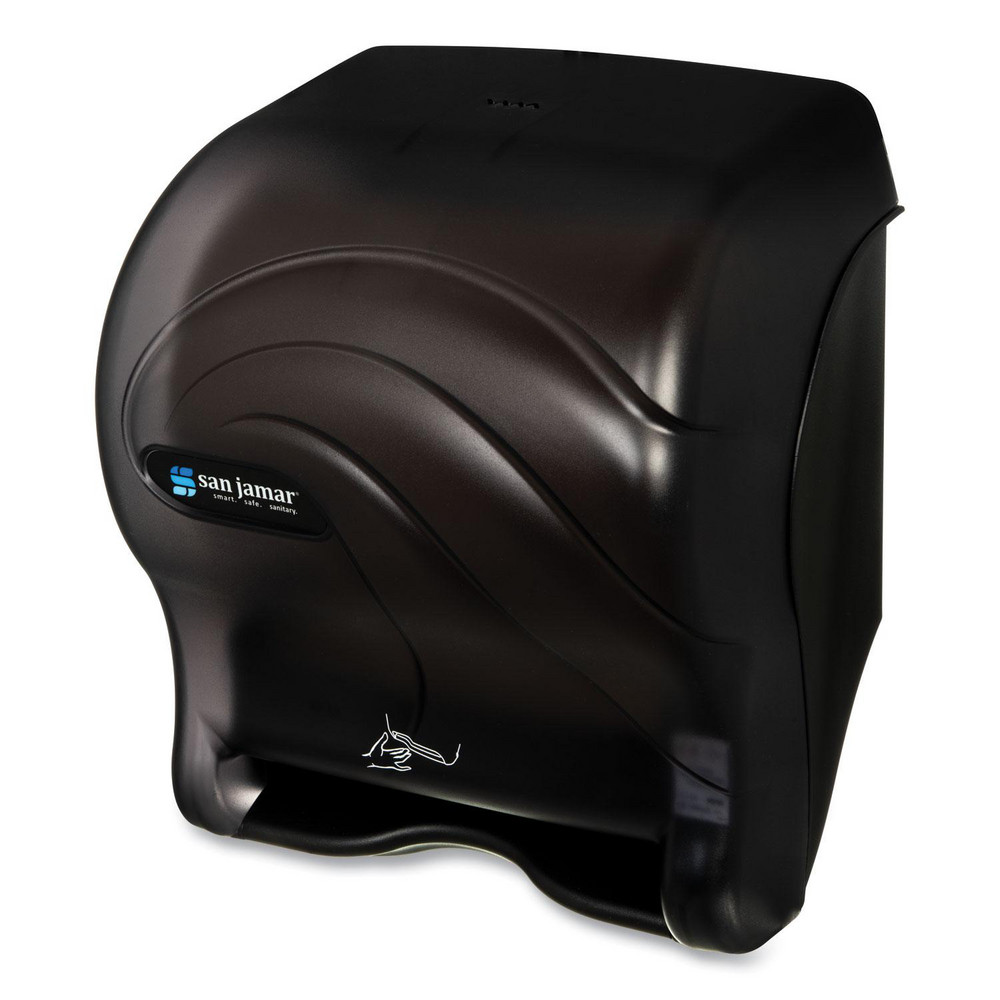 San Jamar Paper Towel Dispensers: Dispenser Type: Towel; Dispenser Style: Hands-Free; Towel Compatibility: Roll; Activation Method: Hands-Free - SJMT8490TBK