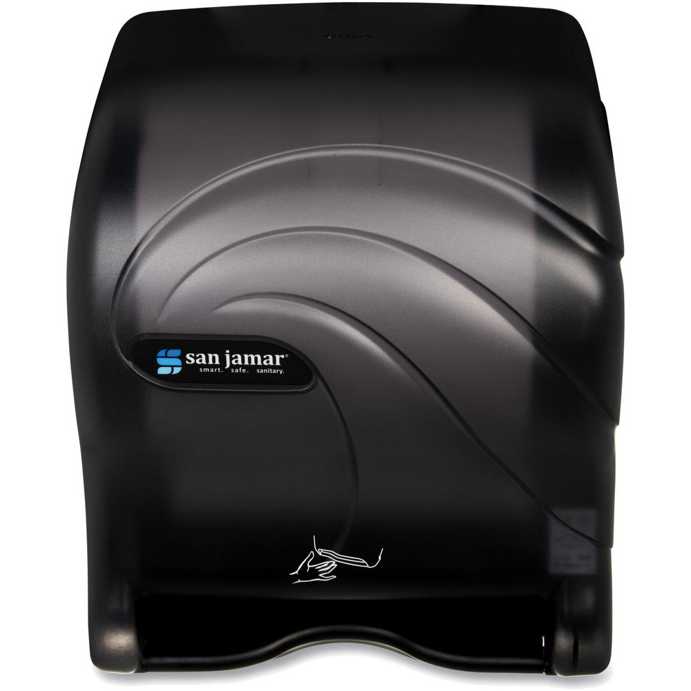 San Jamar Paper Towel Dispensers: Dispenser Type: Towel; Dispenser Style: Hands-Free; Towel Compatibility: Roll; Activation Method: Hands-Free - SJMT8490TBK