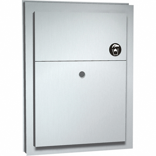 ASI-American Specialties, Inc. Feminine Hygiene Product Receptacles: Stainless Steel - 0852