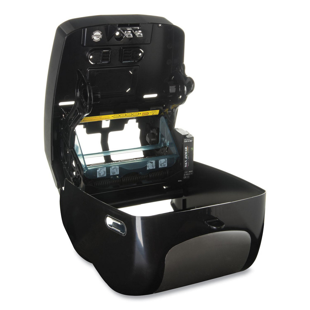 San Jamar Paper Towel Dispensers: Dispenser Type: Towel; Dispenser Style: Hands-Free; Towel Compatibility: Roll; Activation Method: Hands-Free - SJMT1370BKSS