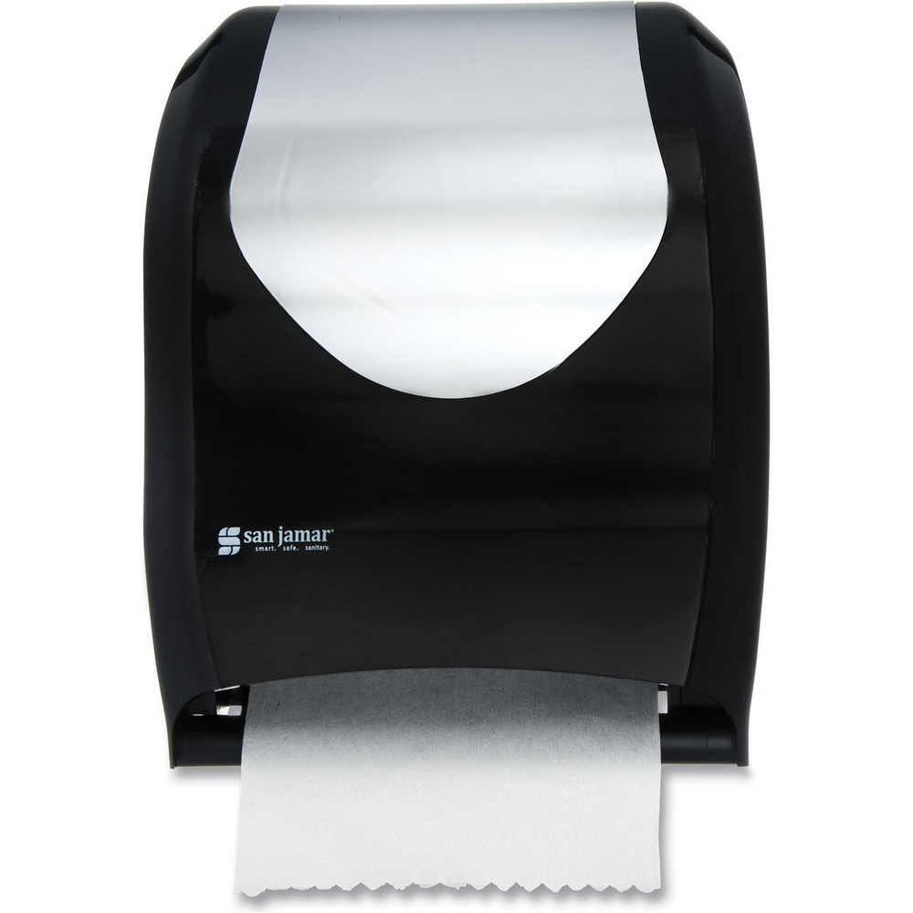 San Jamar Paper Towel Dispensers: Dispenser Type: Towel; Dispenser Style: Hands-Free; Towel Compatibility: Roll; Activation Method: Hands-Free - SJMT1370BKSS
