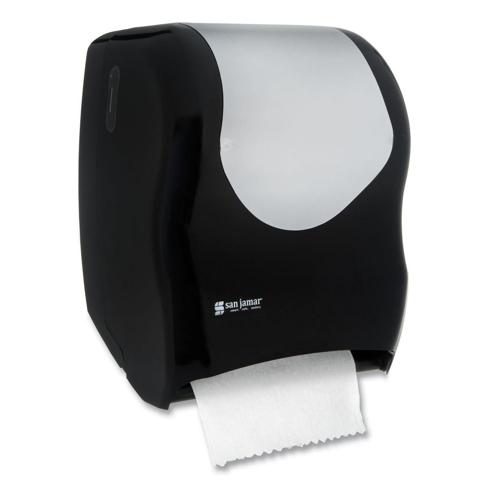 San Jamar Paper Towel Dispensers: Dispenser Type: Towel; Dispenser Style: Hands-Free; Towel Compatibility: Roll; Activation Method: Hands-Free - SJMT1370BKSS