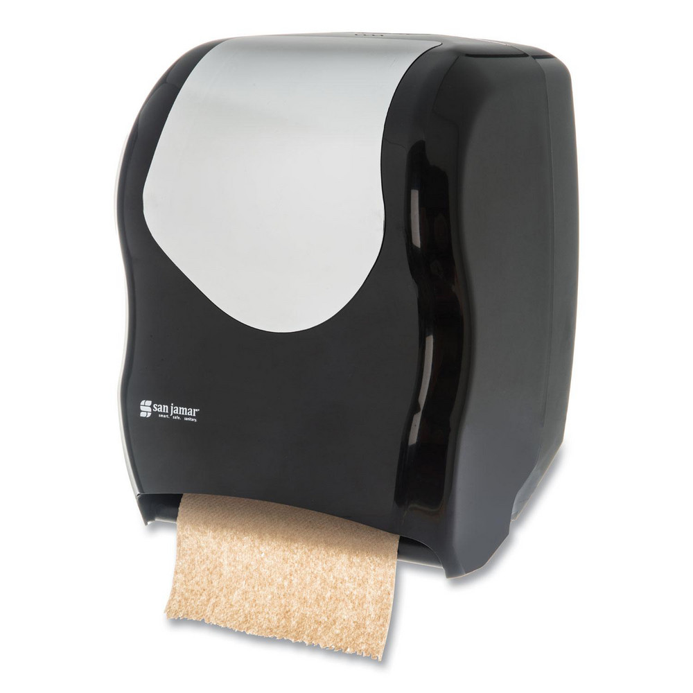 San Jamar Paper Towel Dispensers: Dispenser Type: Towel; Dispenser Style: Hands-Free; Towel Compatibility: Roll; Activation Method: Hands-Free - SJMT1370BKSS
