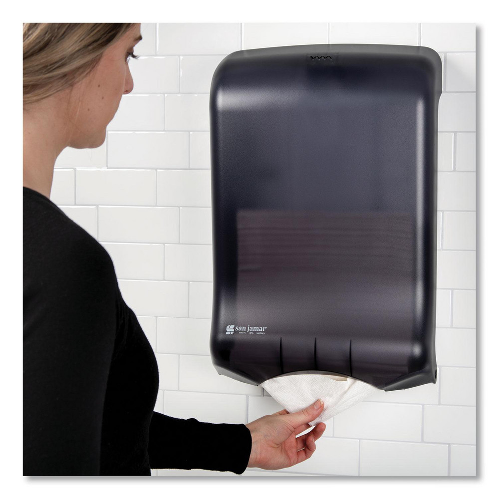 San Jamar Paper Towel Dispensers: Dispenser Type: Towel; Dispenser Style: Manual; Towel Compatibility: Multifold; Activation Method: Manual - SJMT1700TBK