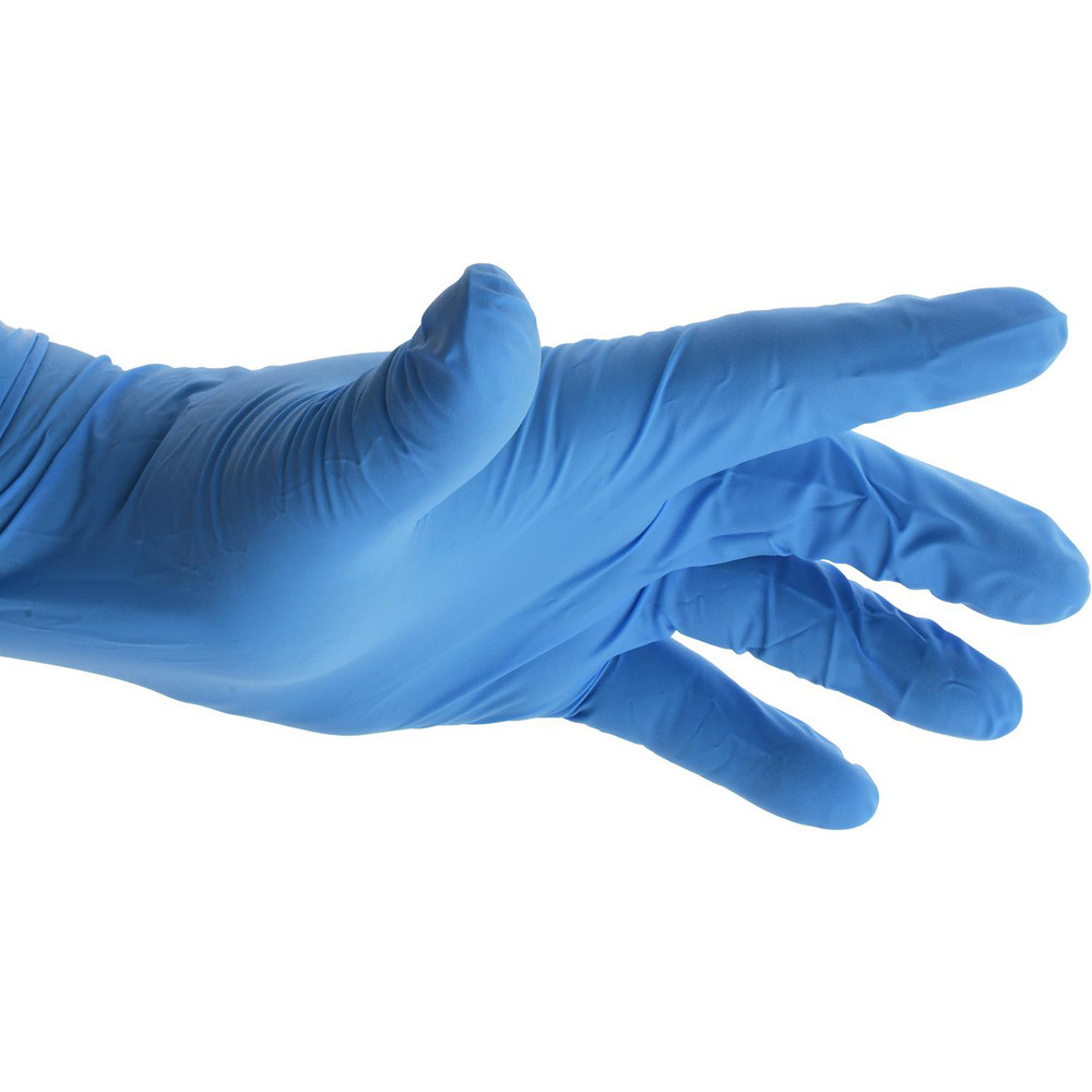PRO-SAFE Disposable Glove: Size X-Large, 5.0 mil, Nitrile, General Purpose Grade, Powder-Free - D5000XL