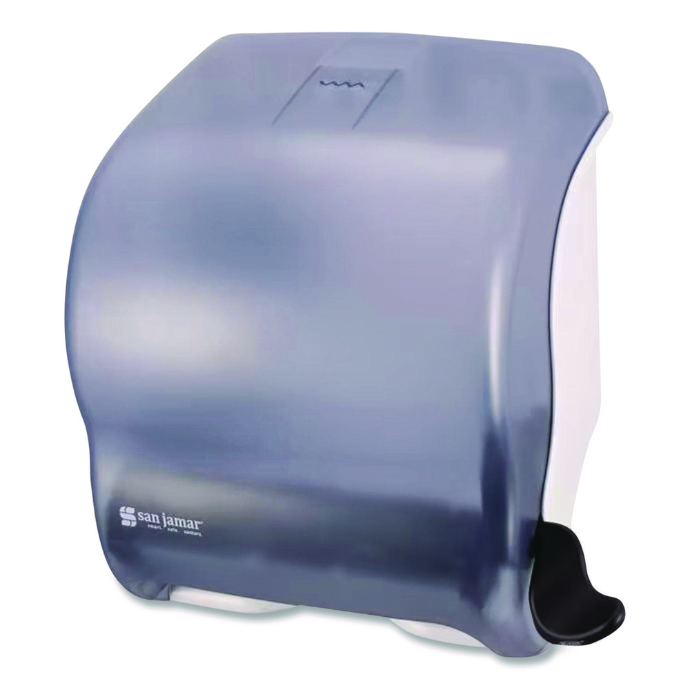 Carlisle Paper Towel Dispensers: Dispenser Type: Towel; Dispenser Style: Manual; Towel Compatibility: Roll; Activation Method: Crank Handle - SJMT950TBL