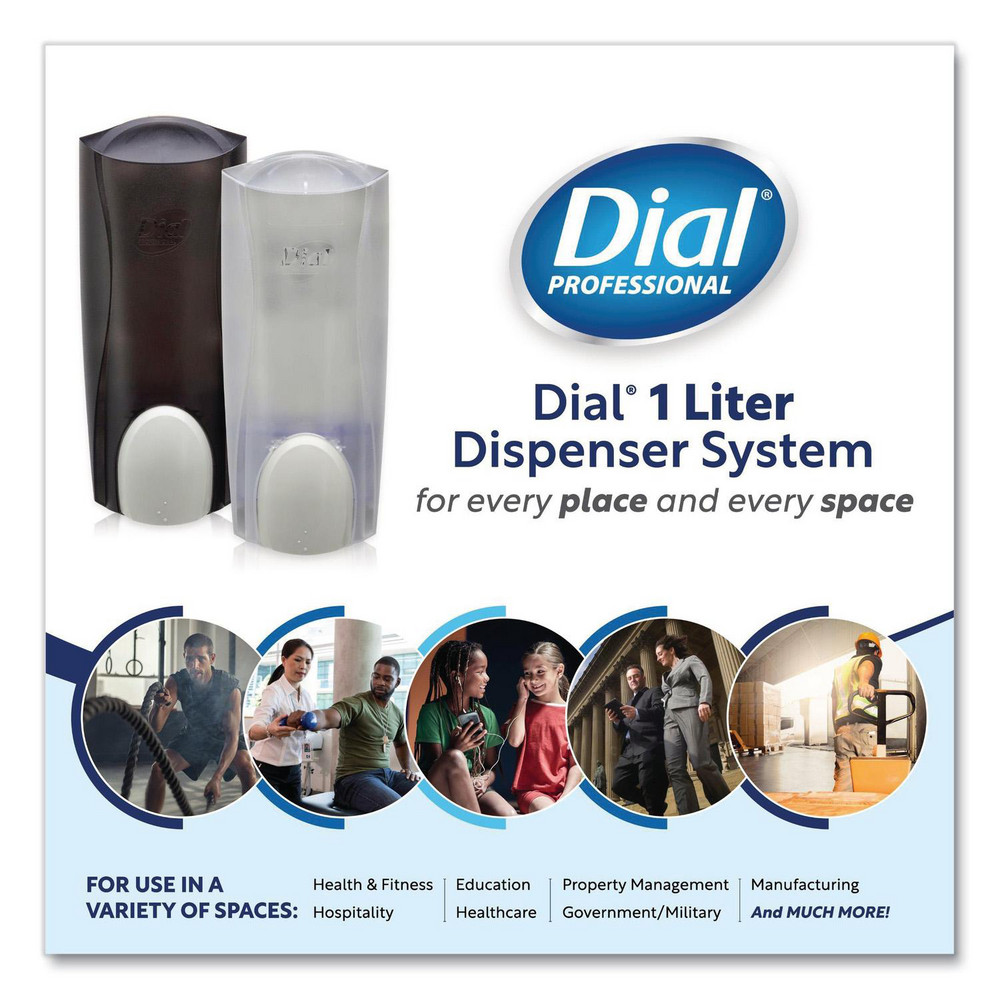 Dial The Dial Dispenser, 1 L, 5.12 x 3.98 x 12.34, Ice, 6/Carton - DIA03920CT