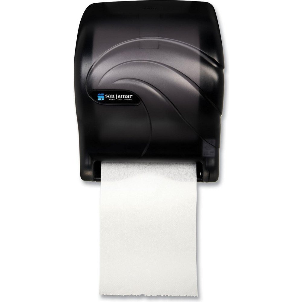 San Jamar Paper Towel Dispensers: Dispenser Type: Towel; Dispenser Style: Hands-Free; Towel Compatibility: Roll; Activation Method: Hands-Free - SJMT8090TBK
