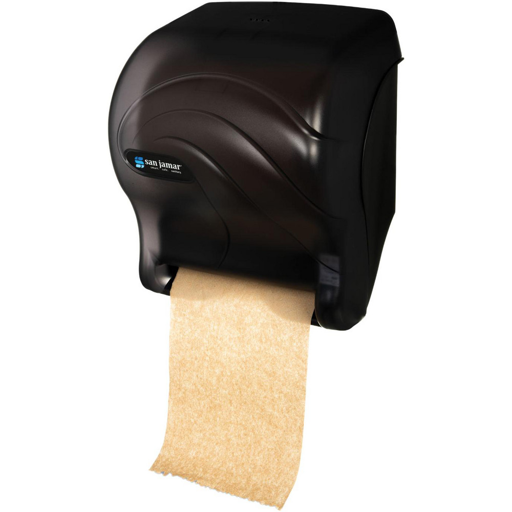 San Jamar Paper Towel Dispensers: Dispenser Type: Towel; Dispenser Style: Hands-Free; Towel Compatibility: Roll; Activation Method: Hands-Free - SJMT8090TBK