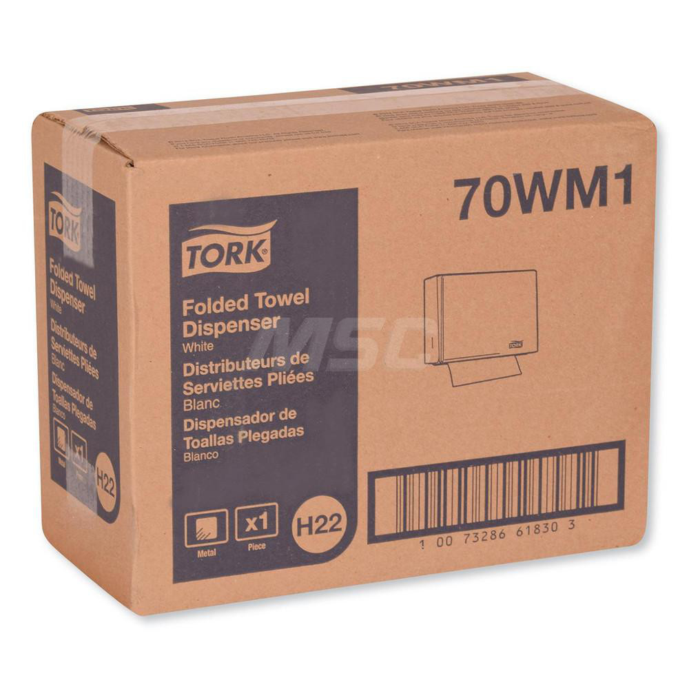 Tork Paper Towel Dispenser: Manual, Metal - TRK70WM1