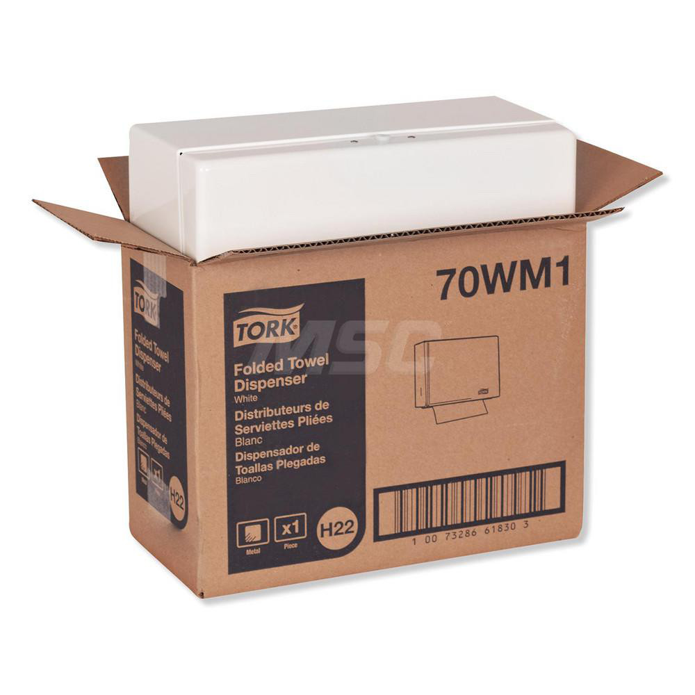 Tork Paper Towel Dispenser: Manual, Metal - TRK70WM1