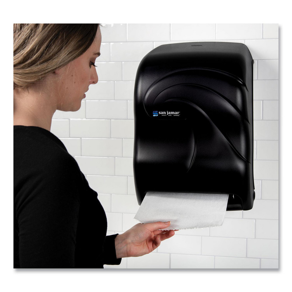 San Jamar Paper Towel Dispensers: Dispenser Type: Towel; Dispenser Style: Hands-Free; Towel Compatibility: Roll; Activation Method: Hands-Free - SJMT1390TBK