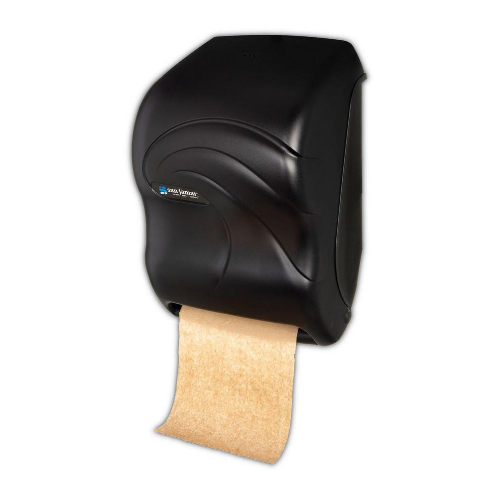 San Jamar Paper Towel Dispensers: Dispenser Type: Towel; Dispenser Style: Hands-Free; Towel Compatibility: Roll; Activation Method: Hands-Free - SJMT1390TBK